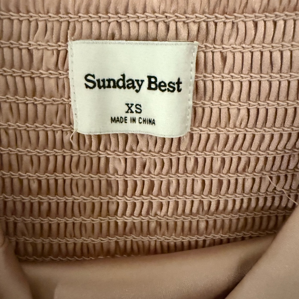 Aritzia Sunday Best Blush Pink Satin Camisole - Picture 5 of 6